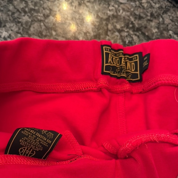 Akoo Bold Red Joggers with Zipper Accent pockets NWT 3XL - Picture 7 of 13